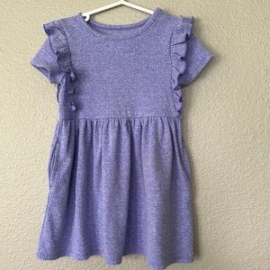 Toddler Girls Purple Dress